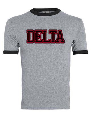 Buy grey-black DST DELTA Ringer Shirt