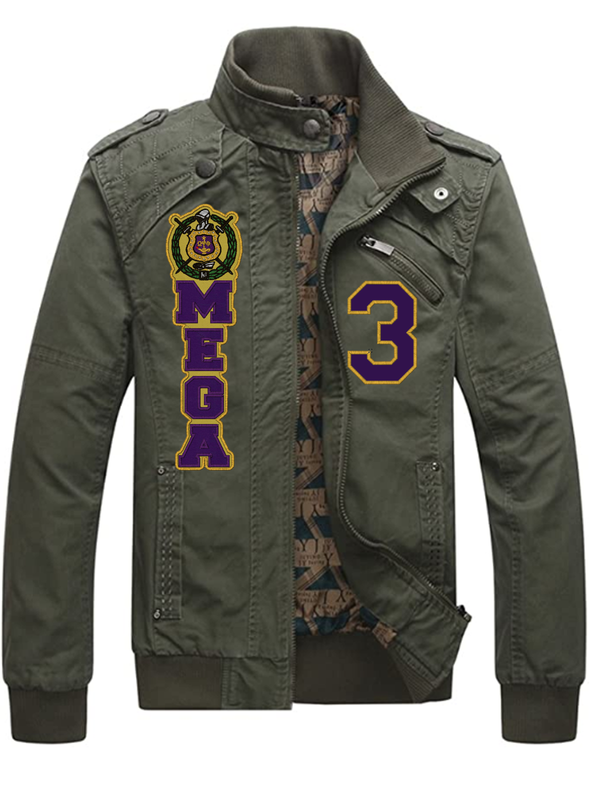 Casual Army Style Omega Jacket