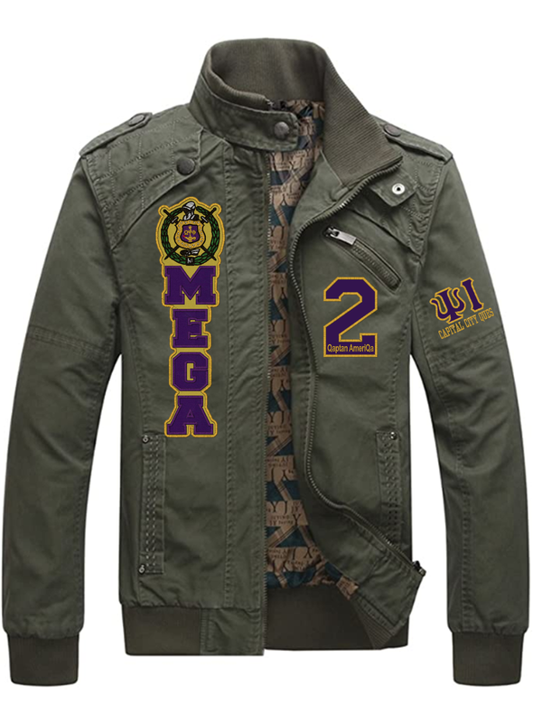 Casual Army Style Omega Jacket