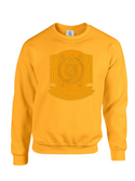 Gold Fusion Felt Omega Life Member Shield Sweatshirt/Hoodie