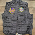 Omega Psi Phi Vest with Shield and Custom Name and Number