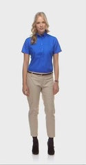 DST Shield Short Sleeve Ladies' Button Down Shirt