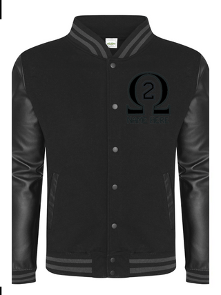 Omega Fusion Lightweight Letterman Jacket (Add Name and Number)