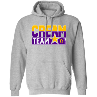 Buy sport-grey Cream Team Printed Hoodie