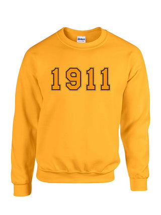 Buy fusion-gold-purple-trim Gold Fusion Felt 1911 Sweatshirt/Hoodie