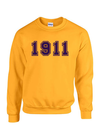 Buy fusion-purple-gold-trim Gold Fusion Felt 1911 Sweatshirt/Hoodie