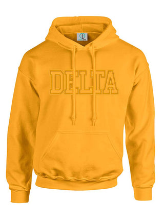 Gold Fusion Felt DELTA Sweatshirt/Hoodie