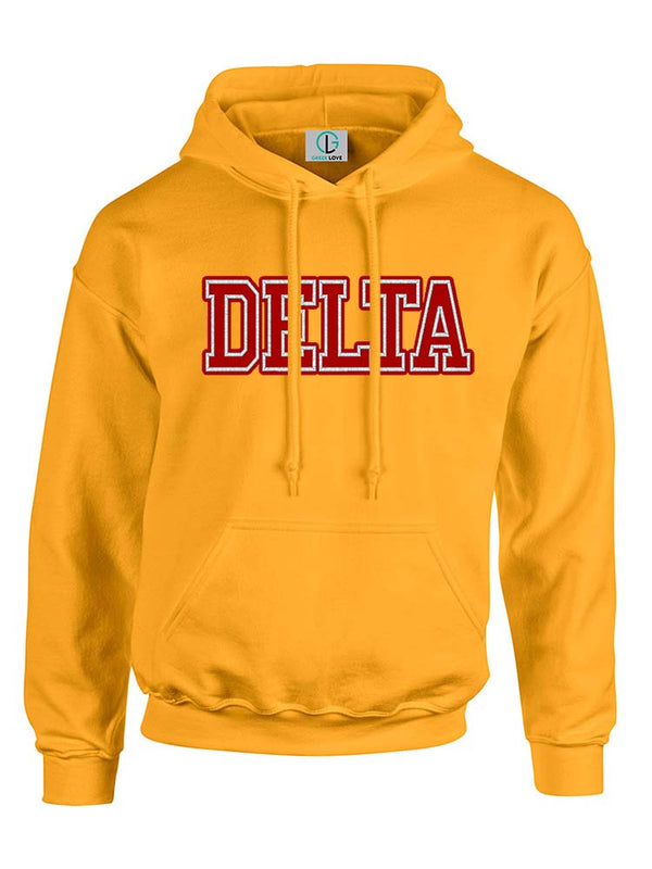 Gold Fusion Felt DELTA Sweatshirt/Hoodie