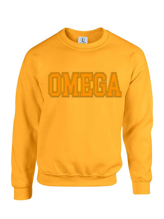Buy fusion-gold Gold Fusion Felt OMEGA Sweatshirt/Hoodie