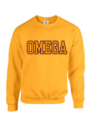 Buy fusion-gold-purple-trim Gold Fusion Felt OMEGA Sweatshirt/Hoodie