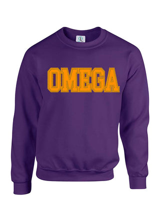 Buy fusion-gold Purple Fusion Felt OMEGA Sweatshirt/Hoodie