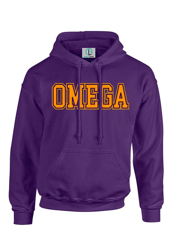 Purple Fusion Felt OMEGA Sweatshirt/Hoodie