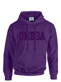 Purple Fusion Felt OMEGA Sweatshirt/Hoodie