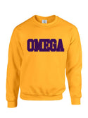 Gold Fusion Felt OMEGA Sweatshirt/Hoodie