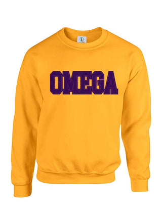 Buy fusion-purple Gold Fusion Felt OMEGA Sweatshirt/Hoodie