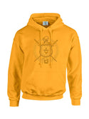 Gold Fusion Large Omega Shield Sweatshirt/Hoodie