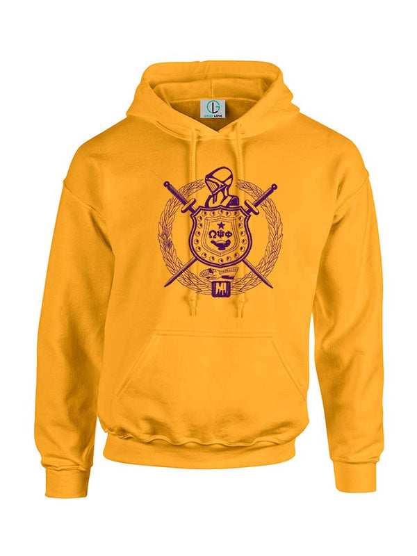 Large Omega Shield Sweatshirt/Hoodie