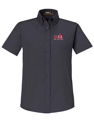 Buy carbon 1913 Short Sleeve Ladies&#39; Button Down Shirt