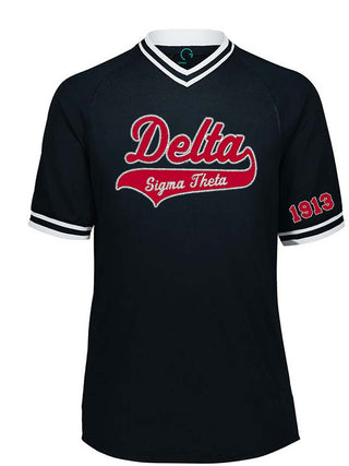 Buy black Delta Sigma Theta Retro Jersey