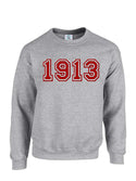 Grey Fusion Felt 1913 Sweatshirt