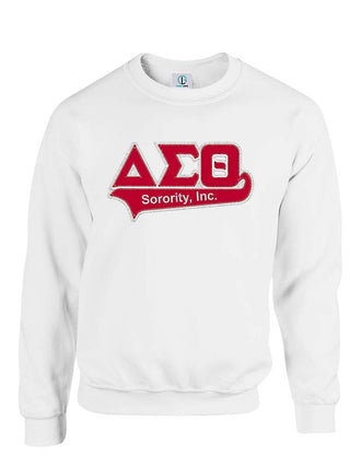 Buy white DST Greek Letters Tail Sweatshirt