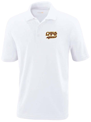 Buy white Omega Tail Polo Shirt