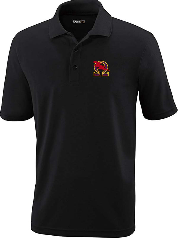 Omega Lightning Bolt Polo Shirt