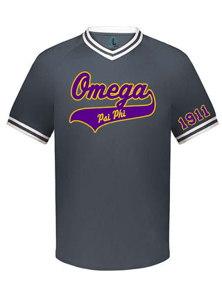 Buy carbon Omega Psi Phi Retro Jersey