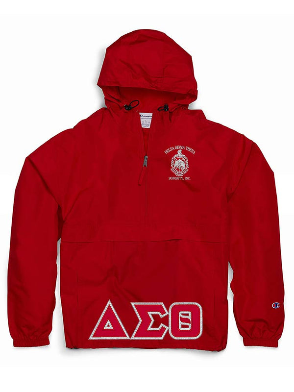 DST College Greek Pullover Jacket