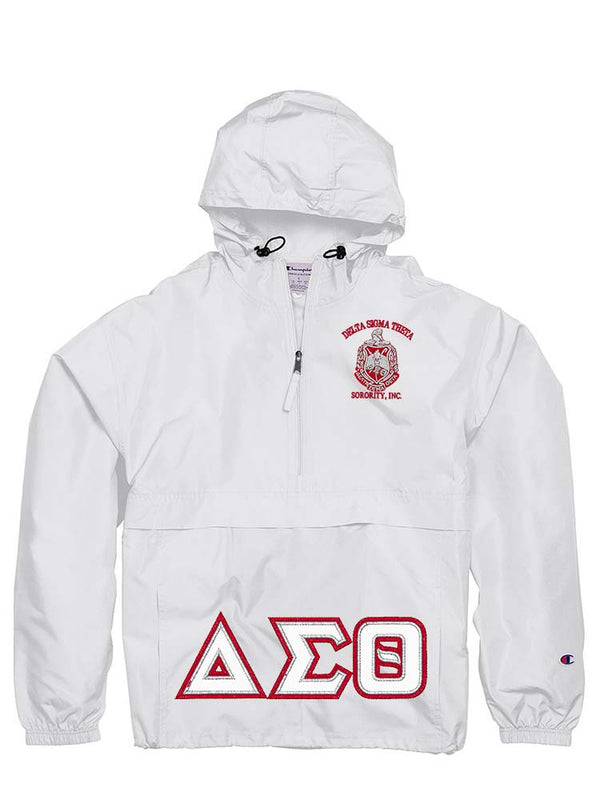 DST College Greek Pullover Jacket