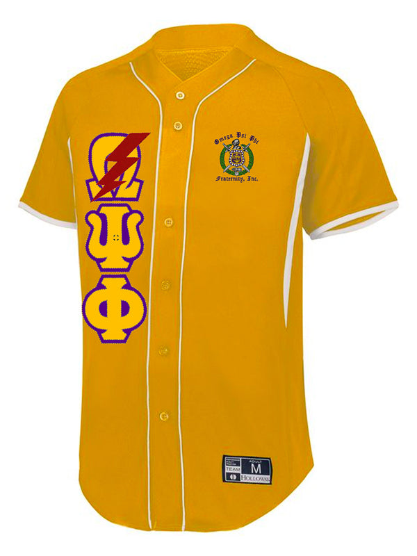 Omega Psi Phi Baseball Jersey