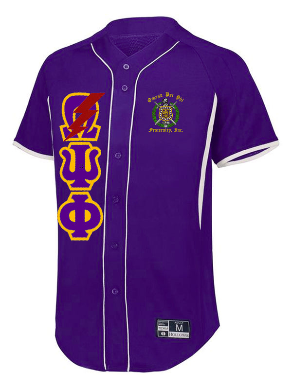 Omega Psi Phi Baseball Jersey