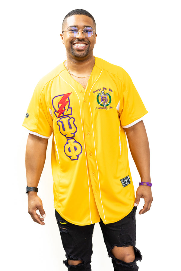 Omega Psi Phi Baseball Jersey