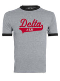 Delta Tail Ringer Shirt