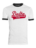 Delta Tail Ringer Shirt