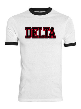 Buy white-black DST DELTA Ringer Shirt