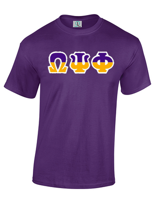 Buy purple Omega Split Short Sleeve T-Shirt