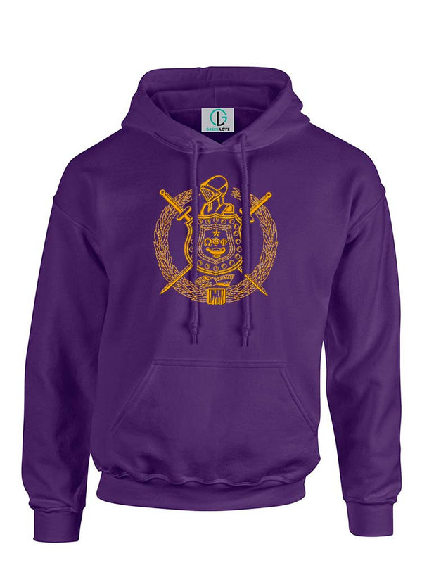 Large Omega Shield Sweatshirt/Hoodie
