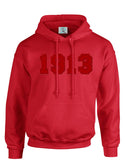 Red Fusion Felt 1913 Sweatshirt/Hoodie